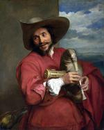 欧洲12-19世纪油画五_DYCK, Sir Anthony Van - Portrait of Francois Langlois